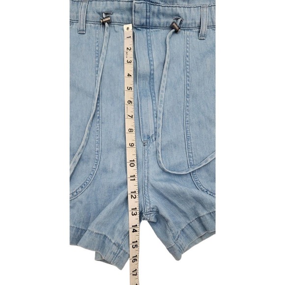 Baldwin Aurora Romper Light Indigo Lightweight Women's Large - Picture 5 of 10